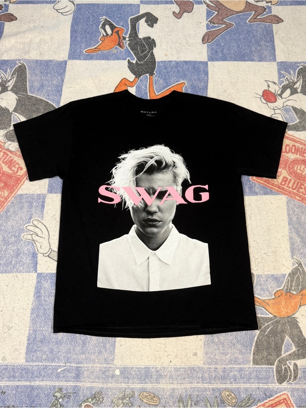 Justin Bieber Coachella swag tee